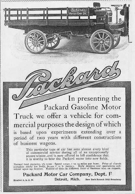 1905 Packard Truck